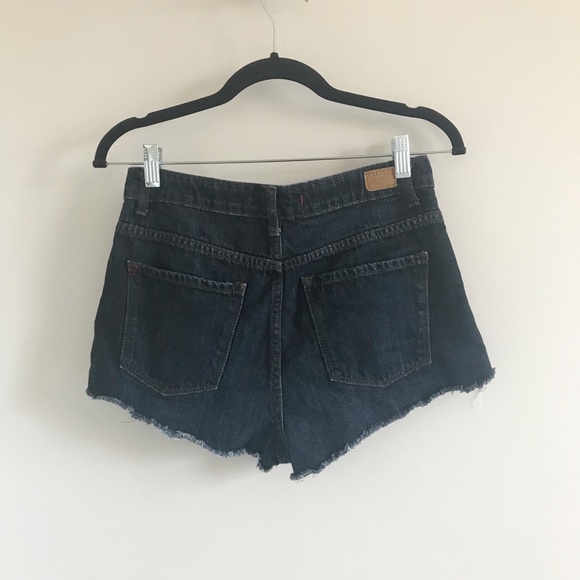 Cheeky High Waist Denim Shorts - Picture 2 of 2
